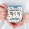 We Would Not Be Here Without You - Family Personalized Custom 3D Inflated Effect Printed Mug - Father's Day, Gift For Dad, Grandpa
