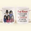 We'd End Up In The Mental Hospital - Personalized Mug