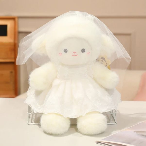 Wedding Sheep Plush Couple Soft Stuffed Toys Gift