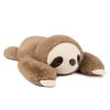 Weighted Sloth Plush Pillow – Soft 20in Cuddly Toy for Kids and Adults