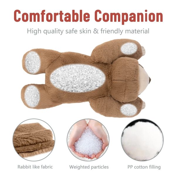 Weighted Sloth Plush Pillow – Soft 20in Cuddly Toy for Kids and Adults