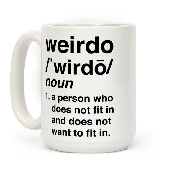 Weirdo Definition Coffee Mug