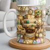 Welcome To Your Cozy Corner Featuring Interior Design Elements - Personalized Custom Coffee Mug - JBS130_MG