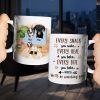 We'll Be Watching You, Gift For Dog Lover, Personalized Mug, Dog Lover Coffee Mug