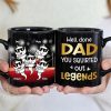 Well Done Dad, Gift For Dad, Personalized Mug, Funny Sperm Mug, Father's Day Gift