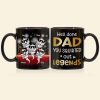 Well Done Dad, Gift For Dad, Personalized Mug, Funny Sperm Mug, Father's Day Gift