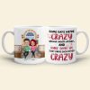 We're Crazy About Each Other, Couple Celebrating White Mug