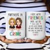 We're Friends Until We Die - Personalized Mug