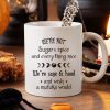 We're not Sugar & Spice Witch Besties Personalized Mug, Halloween Gift for Best Friends