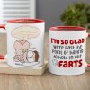 We're Past The Point Of Having To Hold In Our Farts-Personalized Coffee Mug-Gift For Couples- Funny Couple Mug