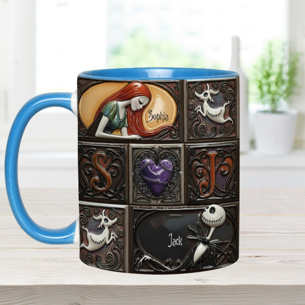 We're Simply Meant To Be - Personalized Accent Mug - Christmas Gift For Movie Fans, Couples NL122
