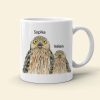 We're so alike, Personalized Coffee Mug, Sitting With Mom Coffee Mug, Mother's Day, Birthday Gift For Mom