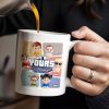 We're Yours No Returns Or Refunds, Customizable Cartoon Children - Personalized Custom Coffee Mug - DAD226_MG