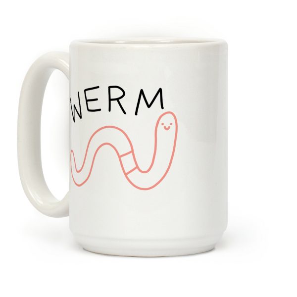 Werm Derpy Worm Coffee Mug