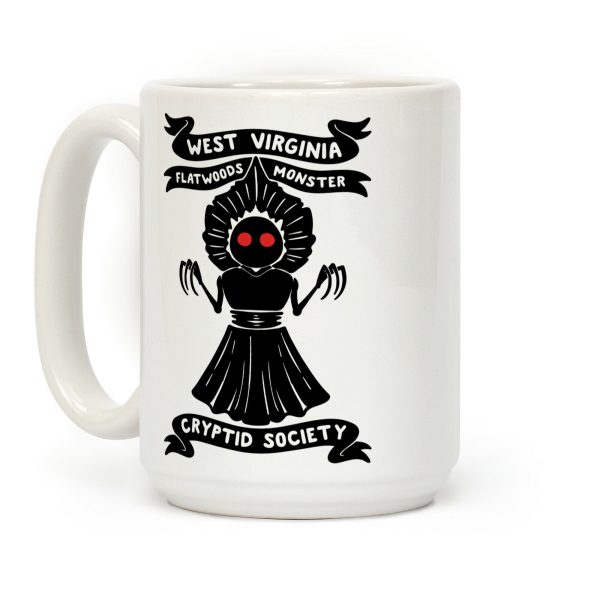 West Virginia Flatwoods Monster Cryptid Society Coffee Mug