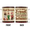 We've Been Friends For So Long, Holly Berries, Plaid Mug - Personalized Custom Coffee Mug - BST368_MG