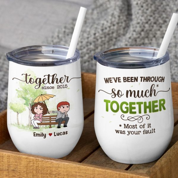 We've Been Through So Much Together - Personalized Couple Mug - Gift For Couple