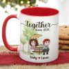 We've Been Through So Much Together - Personalized Couple Mug - Gift For Couple