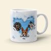 What The Entrance To Heaven Must Look Like Personalized Personalized Mug-Memorial Gift For Dog Lover