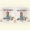 What The Fucculent - Personalized White Ceramic Mug - Gift For Mom, Grandma, Bestie, Sister, Plant Lovers | GR17 NA94