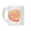 What's Ur Birth Chart? Candy Heart Coffee Mug