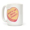 What's Ur Birth Chart? Candy Heart Coffee Mug