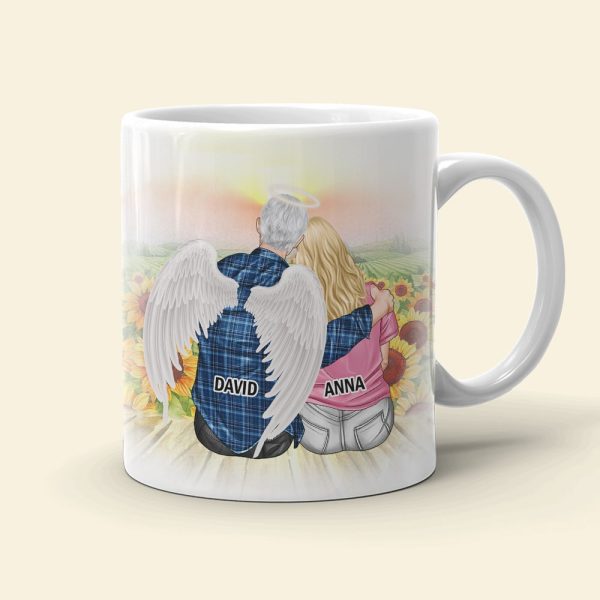 When I Miss You The Most Personalized Heaven Mug Gift For Wife