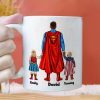 When It Comes To Being A Best Dad - Gift For Father's Day - Personalized Ceramic Mug