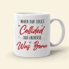When Our Souls Collided, Personalized Mug, Gifts For Couple