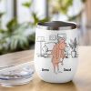 When We Are Old I Will Be By Your Side Lifting Your Cock - Personalized Couple Mug - Gift For Couple