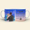 Whenever I See You, Personalized Couple White Mug, Couple Gift