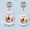 Where She Goes, I Go - Dog Personalized Custom Mug - Mother's Day, Gift For Pet Owners, Pet Lovers