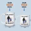 Where There Is Family, There Is Love - Family Personalized Custom Mug - Father's Day, Gift For Dad