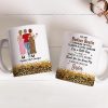 White Ceramic Mug for Best Friends Heartfelt Unbiological Sister Gift to Share Joy
