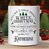 White Christmas Movie Vintage Personalized Mug, Haynes Sisters Wallace & Davis 1954 Holiday Gift with Custom Name