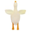 White Goose Plush Pillow Soft Stuffed Animal Toy for Kids