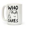 Who Cares Owl Coffee Mug