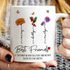 Who We Have In Our Life That Matters Birth Month Flowers Personalized Mug, Gift For Besties, Sisters