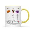 Who We Have In Our Life That Matters Birth Month Flowers Personalized Mug, Gift For Besties, Sisters