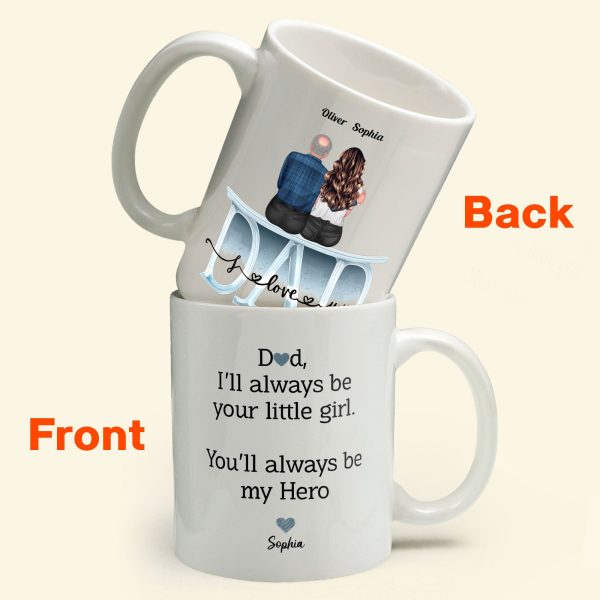 Will Always Be Your Little Girl Little Boy - Personalized Mug