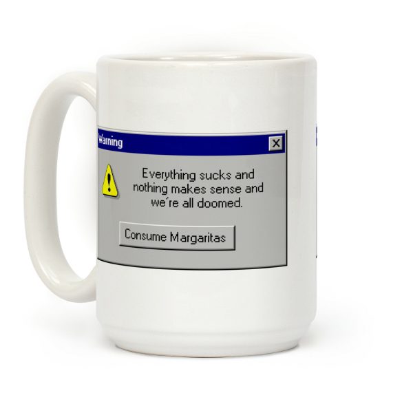 Windows 95 Consume Margaritas Coffee Mug