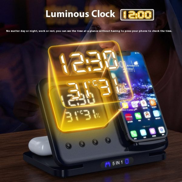 Wireless Chargers Stand 5In1