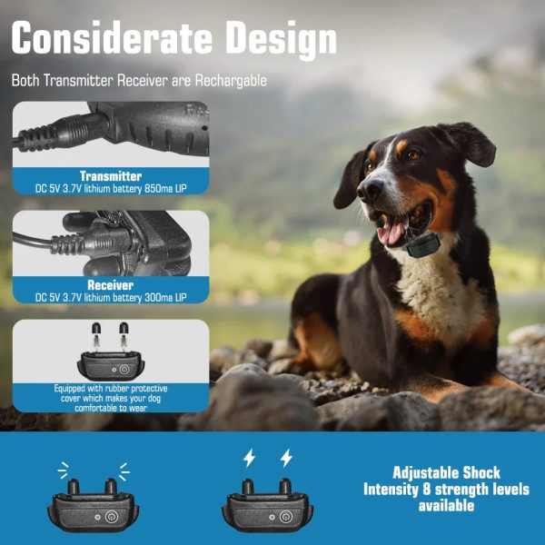 Wireless Dog Fence, Electric Dog Collar Fence