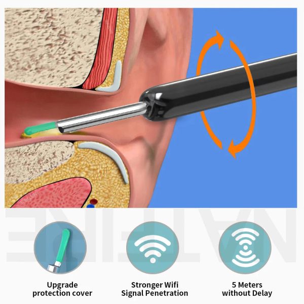 Wireless Endoscope Hd Ear Pick Set