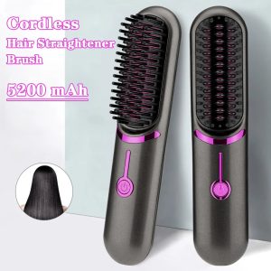 Wireless Hair Straightener Comb