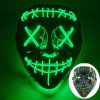 Wireless Halloween LED Purge Mask