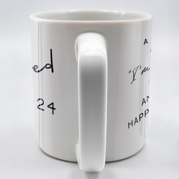 Wise Woman Happily Ever After Retirement Statement - Personalized Custom Coffee Mug - COL054_MG