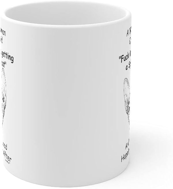 Wise Woman Once Said Coffee Mug Funny Sphynx Cat Lover Gift for Cat Mom Women