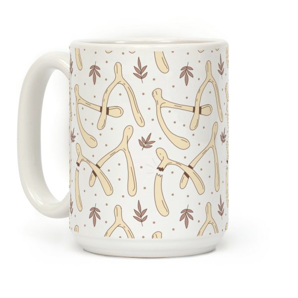 Wish bone Pattern Coffee Mug