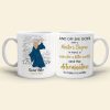 With A Master's Degree In Hand A Vision For A Better World, Graduation White Mug